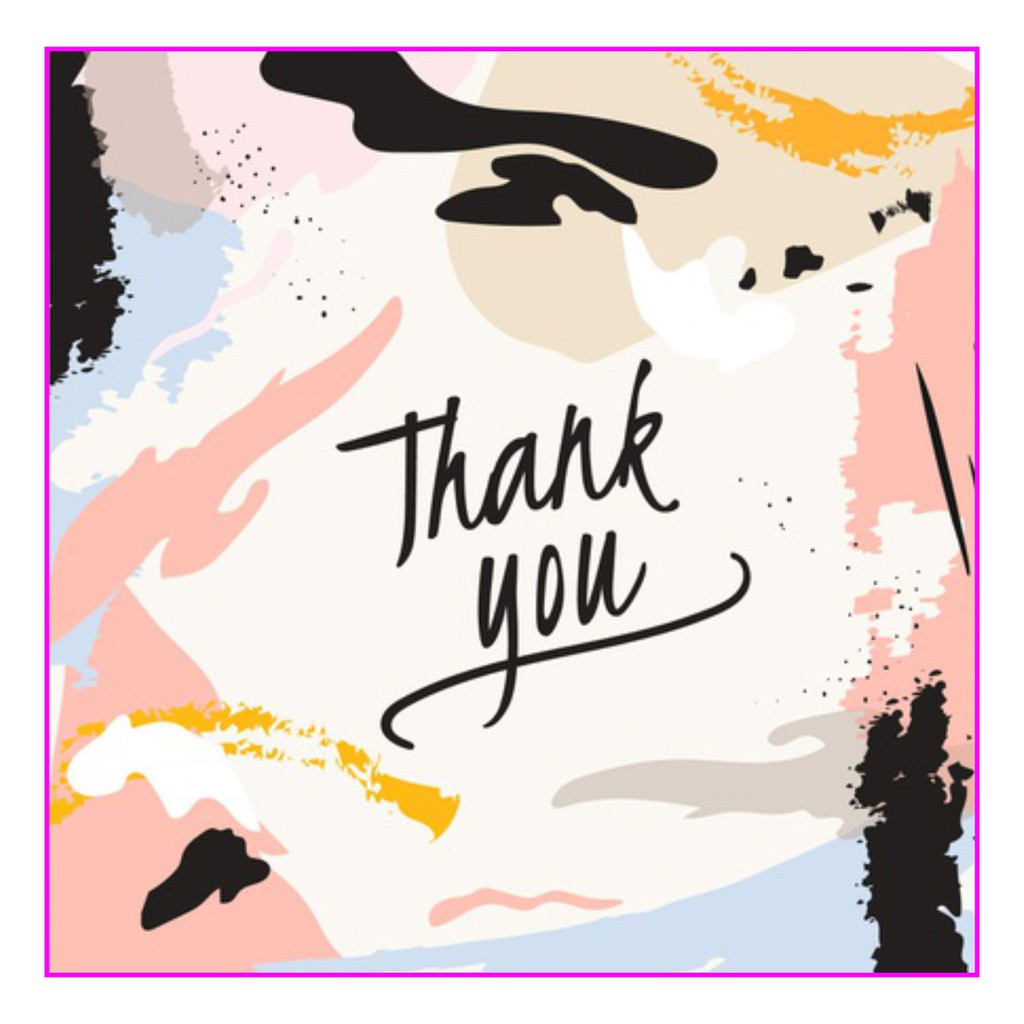 

Sticker THANK YOU (TY-004) label print & cut (1 SET ISI 100 PCS)