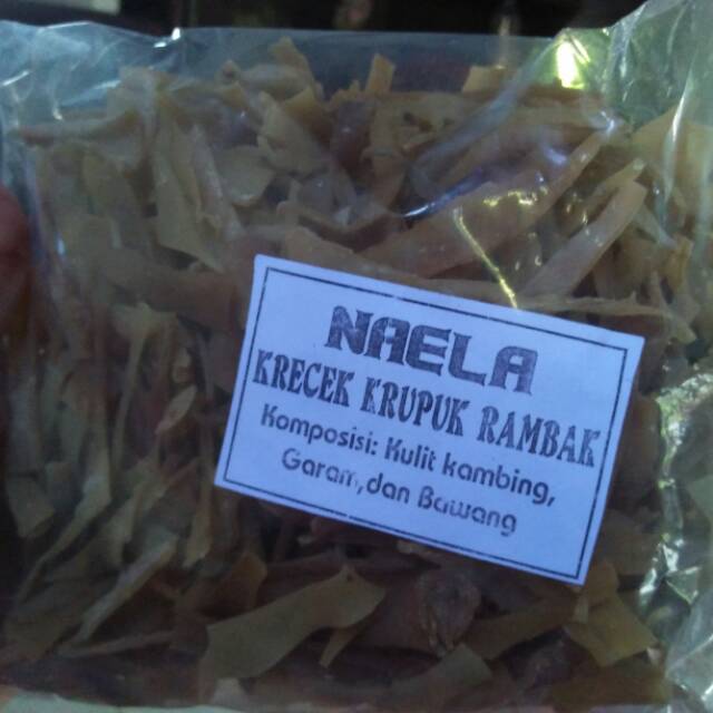 

Kerupuk rambak kambing