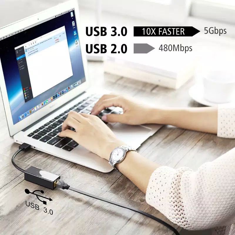 UGREEN USB 2.0 to Ethernet Lan 10/100Mbps