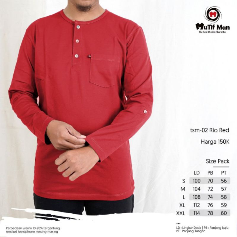 Mutif Man T-Shirt 02  Atasan pria bagus murah