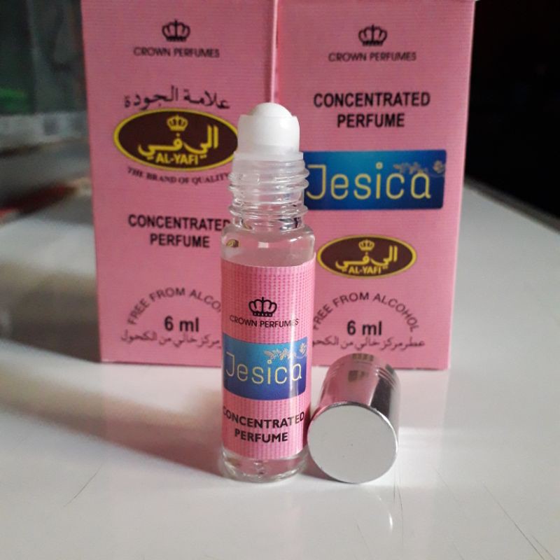 JESSICA Parfum AlYafi Minyak Wangi Roll On Non Alkohol Kemasan 6ml