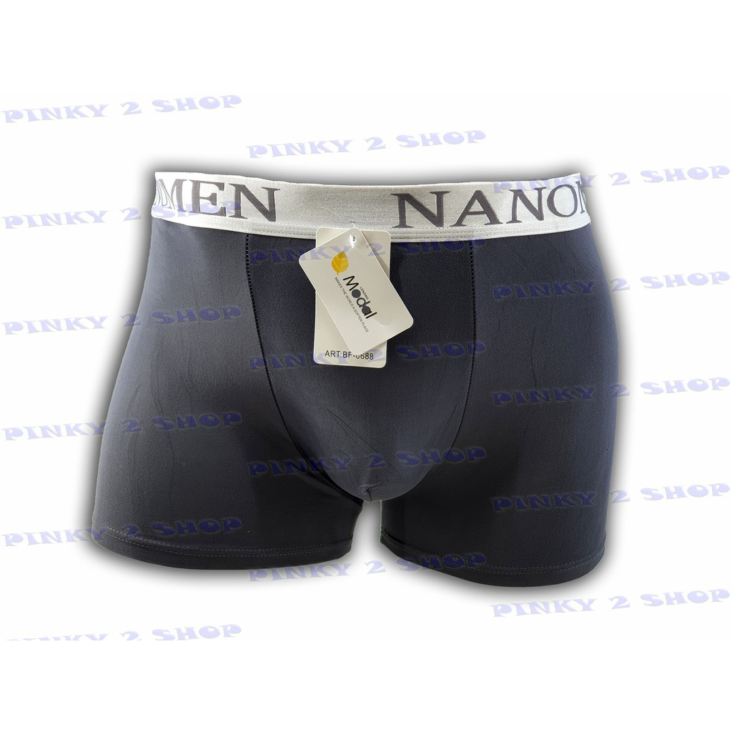 CELANA DALAM PRIA BERKUALITAS CD CELANA BOXER LAKI-LAKI DEWASA NANOMEN/RAPOLO UKURAN M,L,XL,XXL