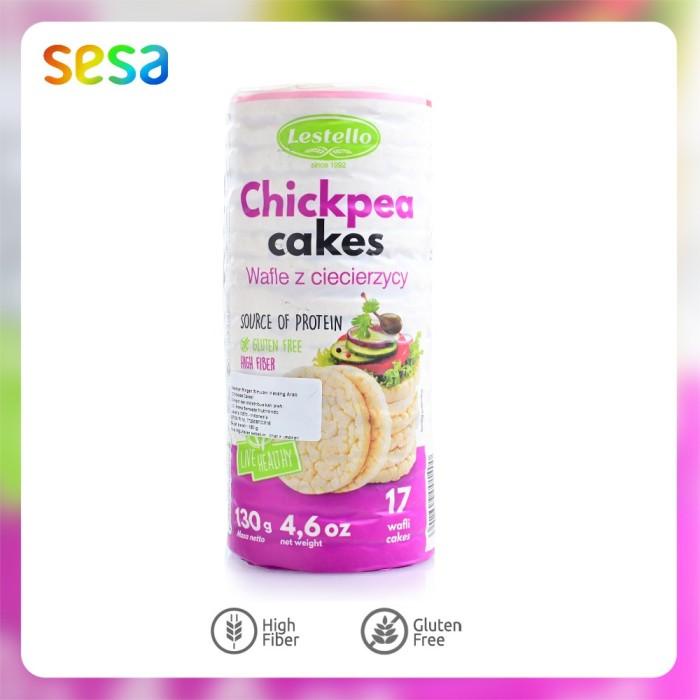 

Lestello Chickpea Cakes 130 g (Snack Sehat) Best Seller