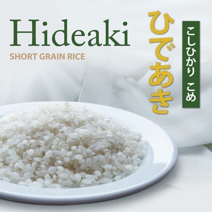 

540ffiepp Beras Jepang Hideaki (Beras Untuk Sushi) 5 Kg 244Q40112