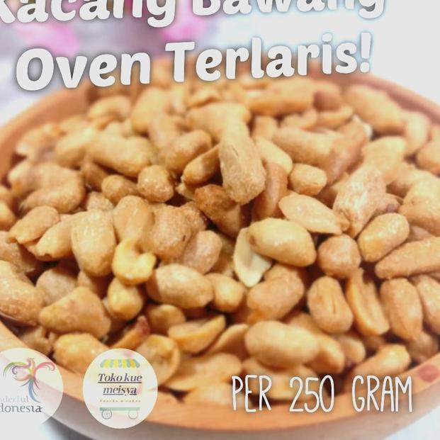 

Harga Bersahabat KACANG BAWANG OVEN PANGGANG ENAK GURIH 250 GRAM NFG..