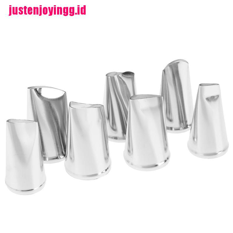 7pcs / set Nozzle Icing Piping Cream Desain Mawar Tulip Untuk Dekorasi Kue