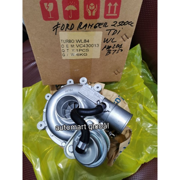 turbo charger ford ranger 2.5 WL 2500cc everest mazda bt50 tdi WL