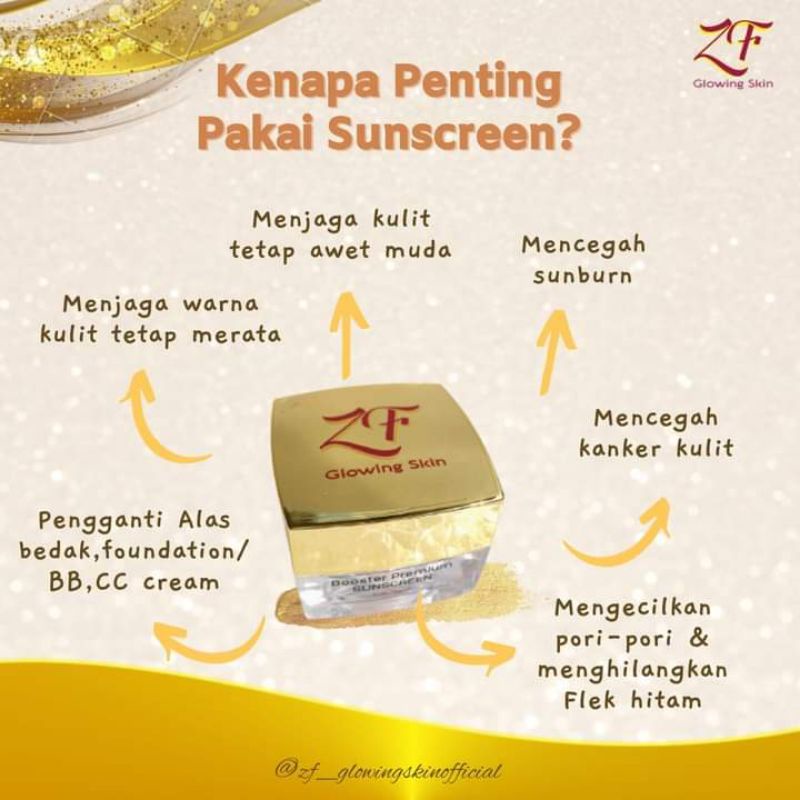 FREE Parfum ZF  | Paket 5 Pot ZF SUNSCREEN