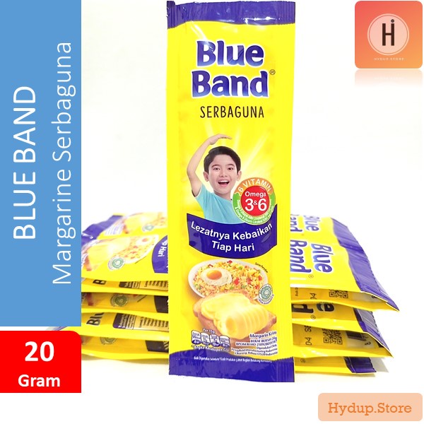

Blue Band Margarin Krim Serbaguna Satuan & Renceng isi 12 Pcs @ 20 Gr