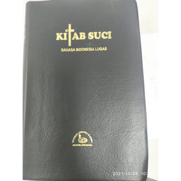 Kitab Suci. Bahasa Indonesia Lugas.