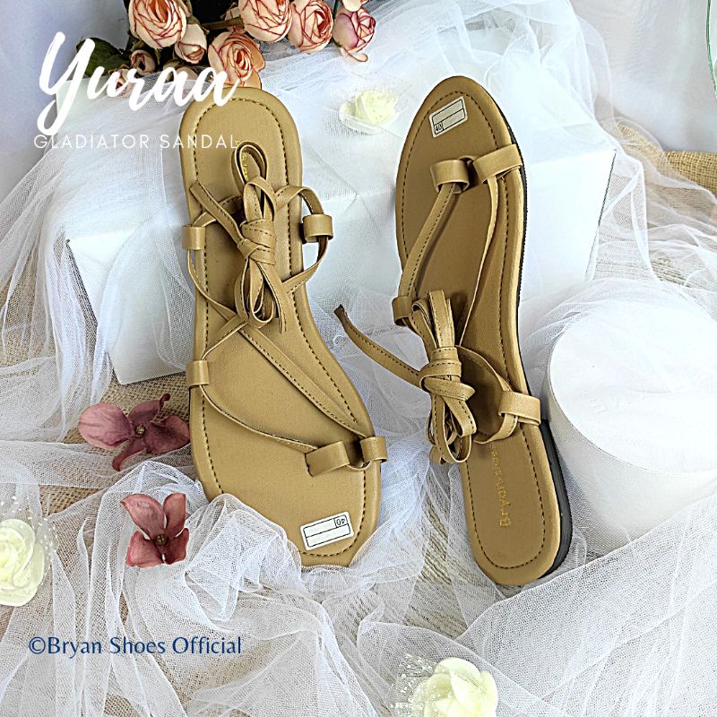 Bryan Yuraa Sandal Tali Gladiator Lilit Cosplay Berkualitas Jumbo Bigsize Oversize 36-40 41 42 43