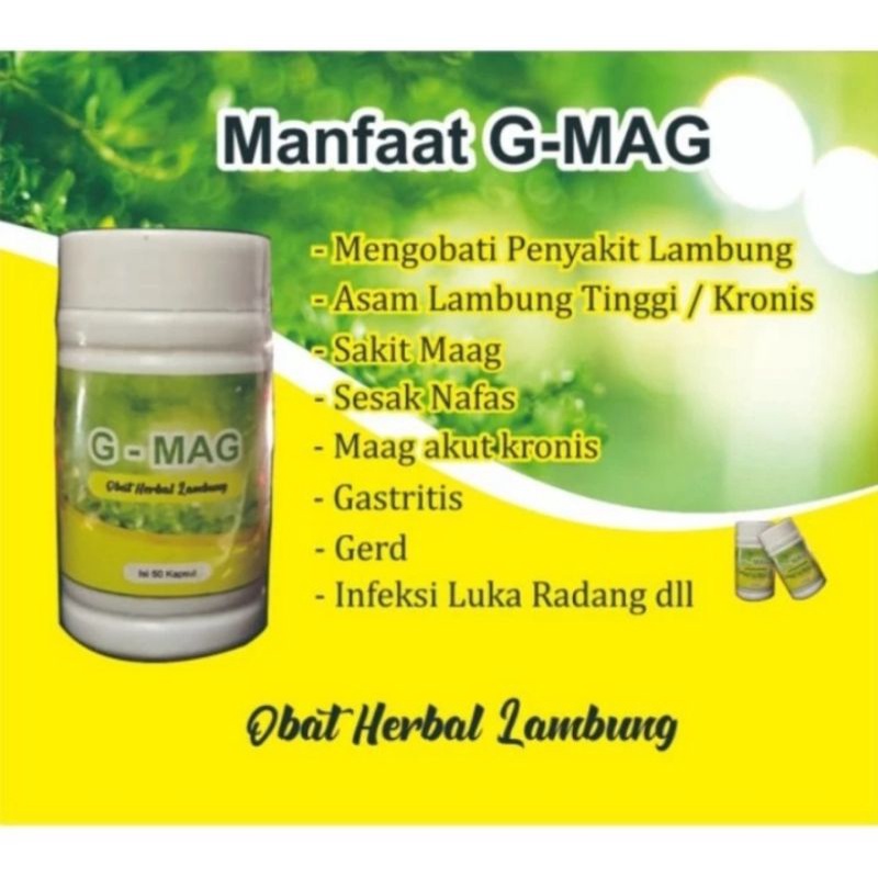 Jual G Mag Obat Asam Lambung Kronis Gerd Obat Magh Shopee Indonesia