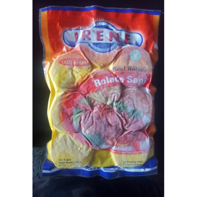 

IRENE ROLADE SAPI 225 GRAM ISI 9 PCS