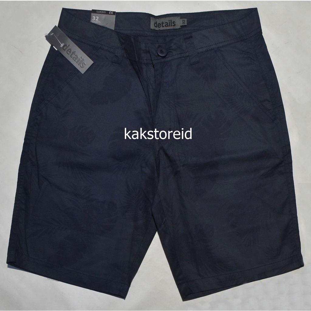 Celana Pendek Pria DETAILS Navy QED 19