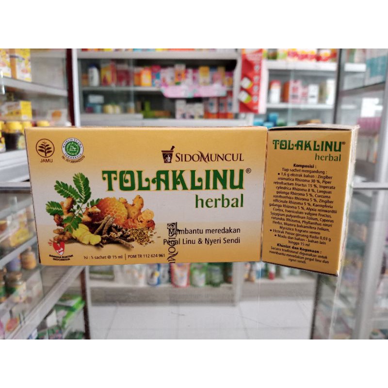 TOLAK LINU HERBAL ISI 5 SACHET