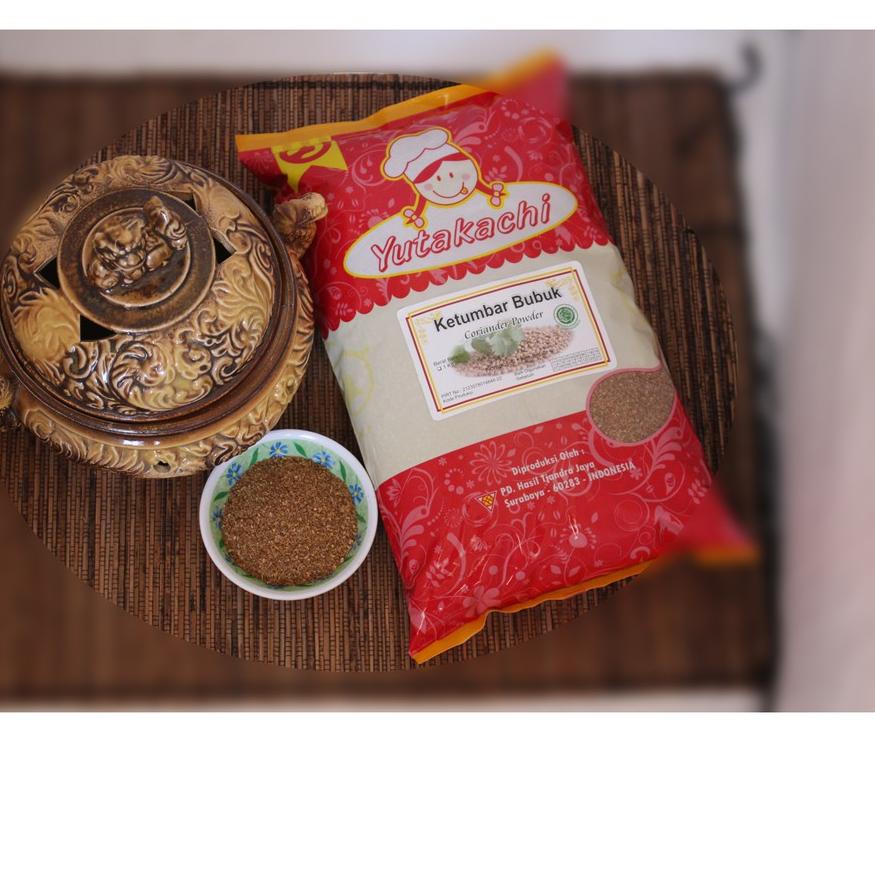 

Hot Sale - Ketumbar Bubuk Murni Asli 1Kg Yutakachi / Ground Coriander Powder / Kualitas Bumbu Rempah Bubuk Pusat Bumbu