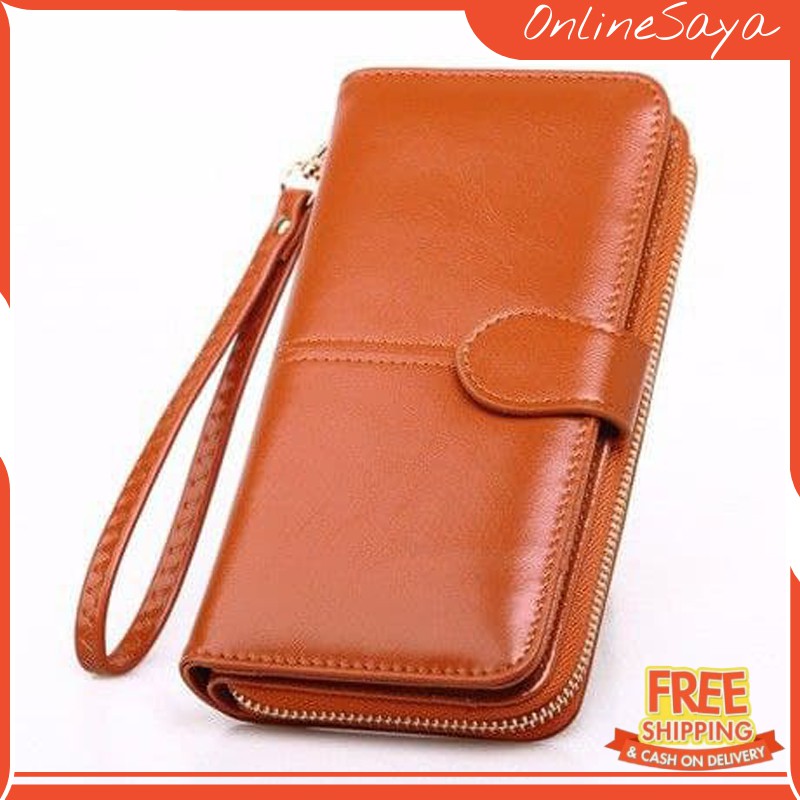 OS - DOMPET KULIT F273 PREMIUM WANITA IMPORT MURAH FASHION KOREA TALI TYSAND WA046B7