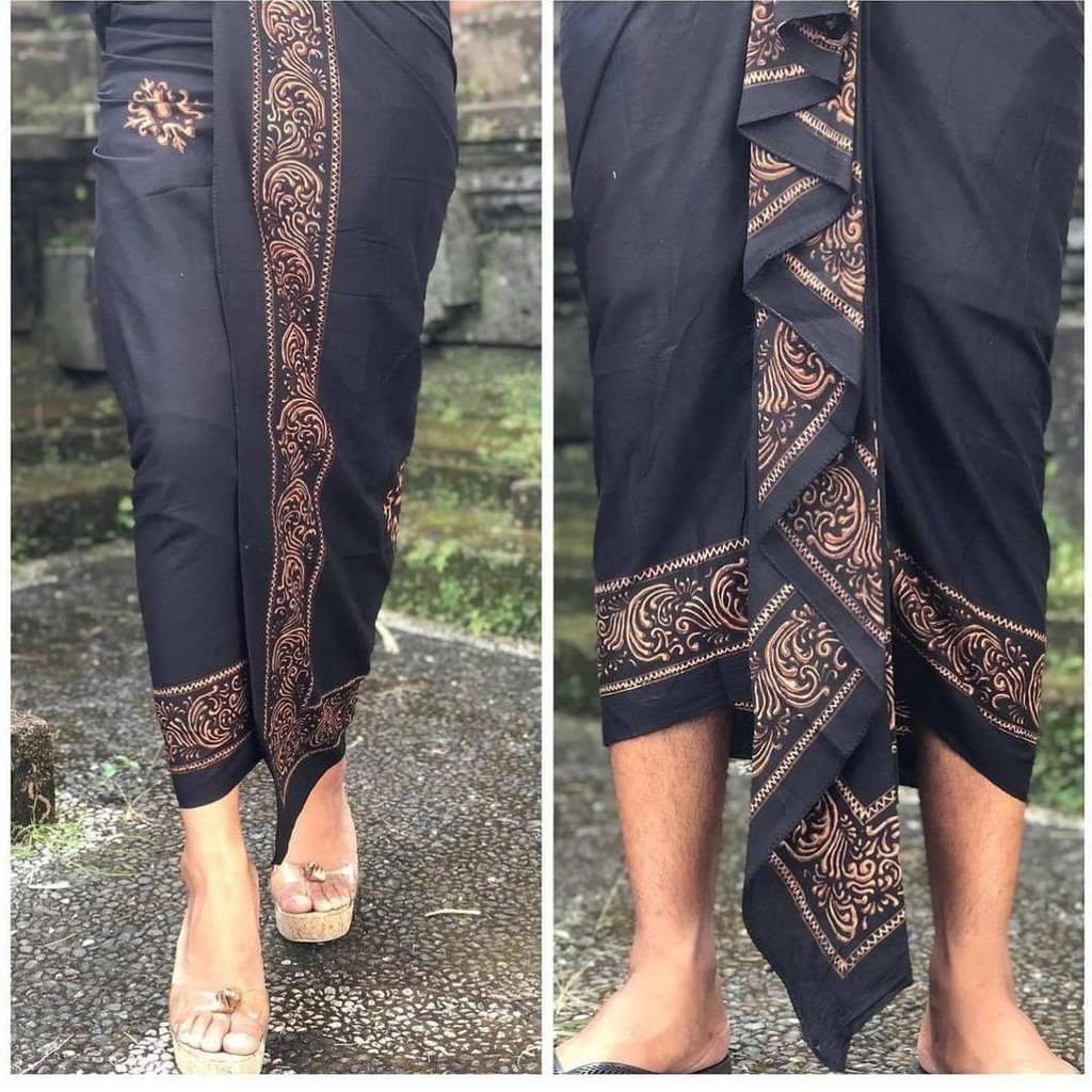 KAMEN BATIK PRIA MOTIF PRADA BALI || KAMEN SETENGAH JADI