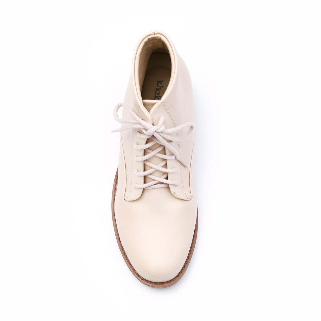 KHK by Khakikakiku Beverly Boots Cream