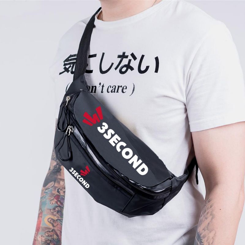 Waistbag Import High Quality Waterproof Tas Pinggang 3Second Tas Pinggang Pria