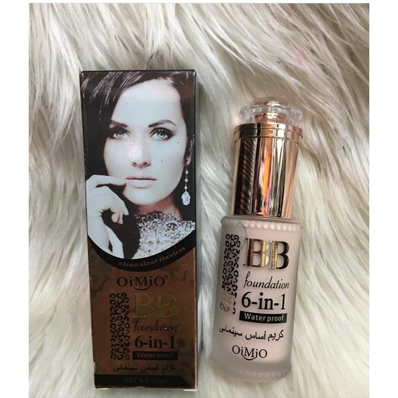OIMIO BB FOUNDATION 6 IN 1 WATERPROOF