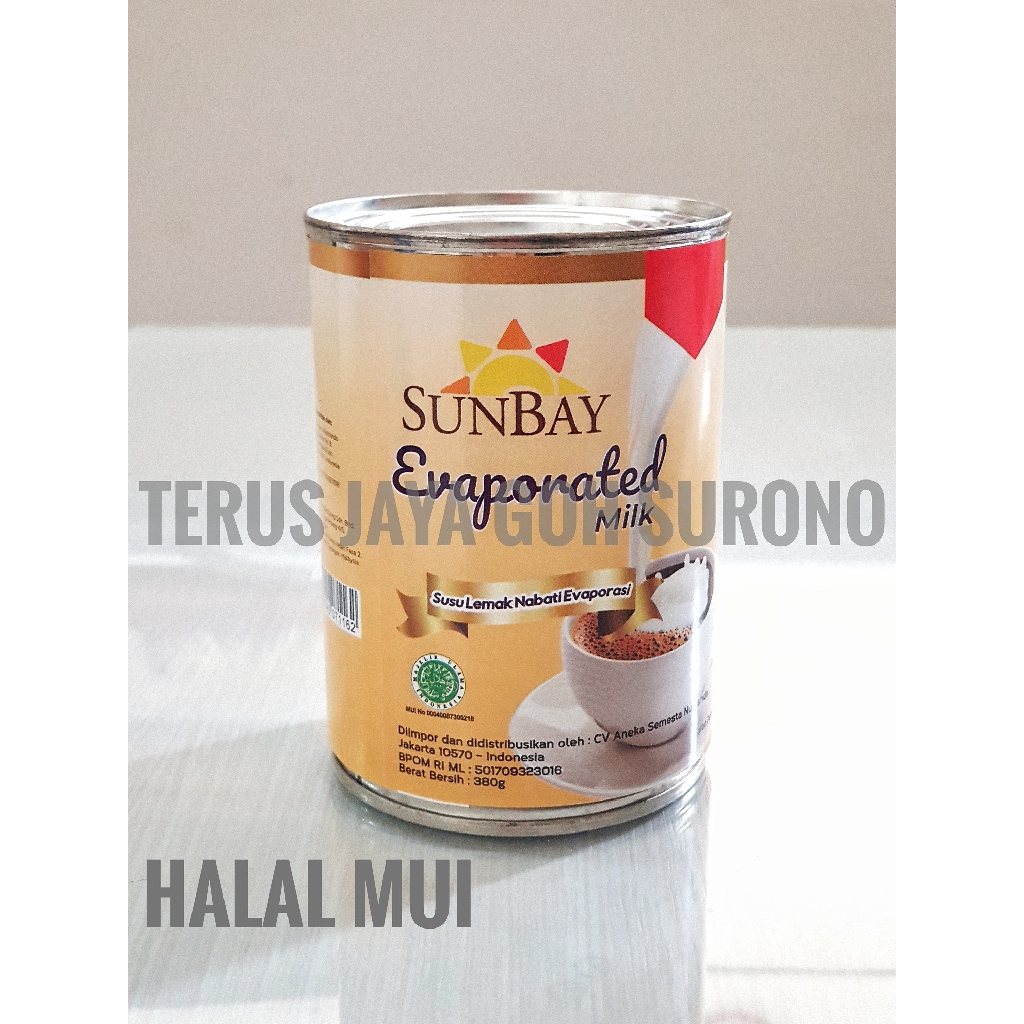 Sunbay Evaporated Milk Susu Evaporasi Sunbay Evaporated Milk Malaysia Sunbay Shopee Indonesia