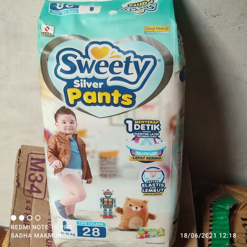 Pampers Sweety Silver L28