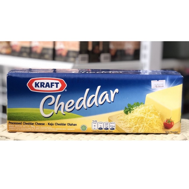 

Keju Kraft CHEDDAR Cheese 2kg