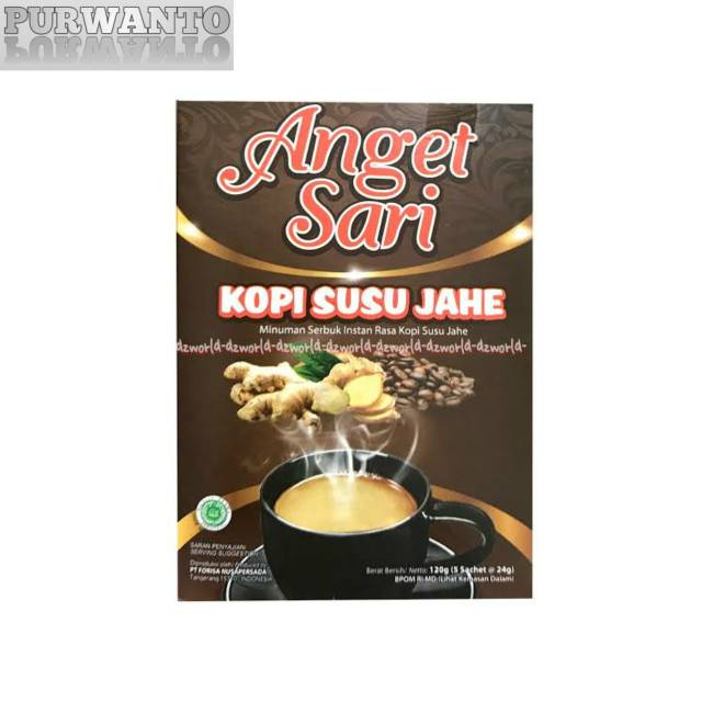 

Anget Sari KOPI SUSU JAHE (28g x 10sachet)