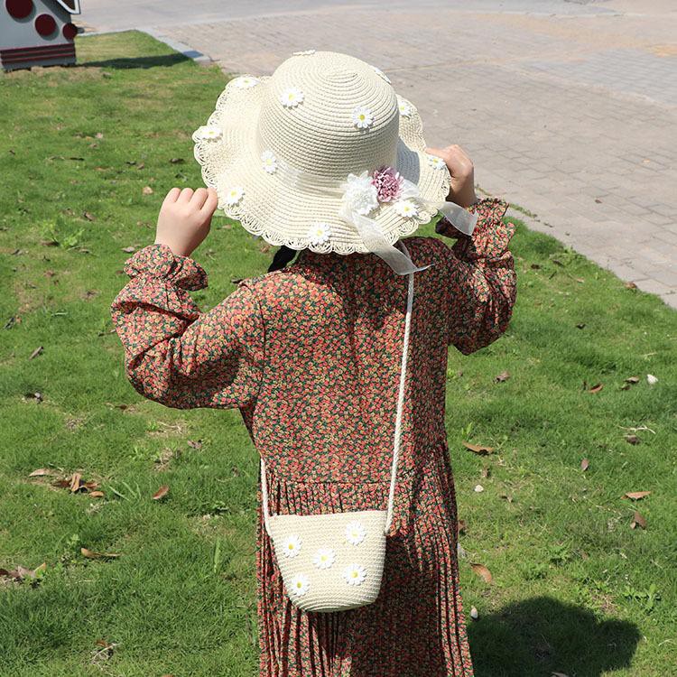 Topi pantai anak dan Topi Rajut Musim Panas Gaya Korea S37 S38