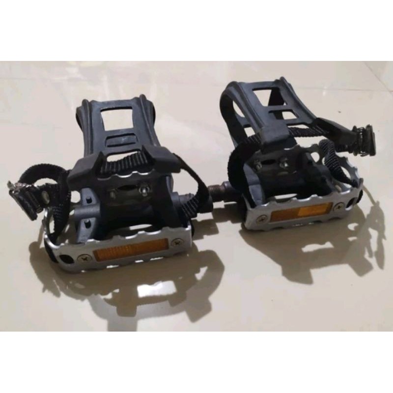 pedal toeclip xerama langka as besar murah