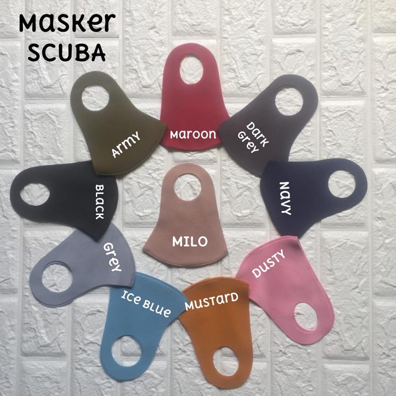 MASKER SCUBA GRADE A GRAMASI 250-270 ANTI AIR