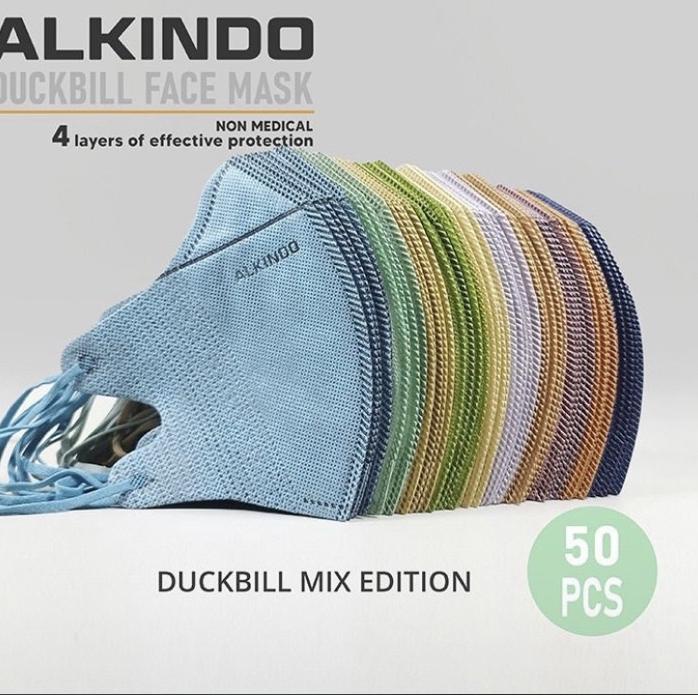 PROMOSI  6.6 DUCKBILL ALKINDO 4ply MIXED 10warna 50pcs [KODE 33]