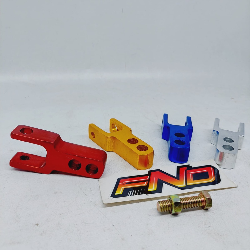 peninggi shock shockbreaker belakang model ketapel Y Full CNC vario beat mio scoopy dll