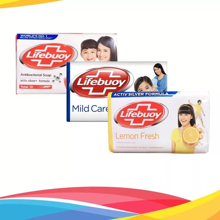 UNILEVER | LIFEBUOY Anti Bacterial Soap / LIFEBUOY Sabun Batang 75gr