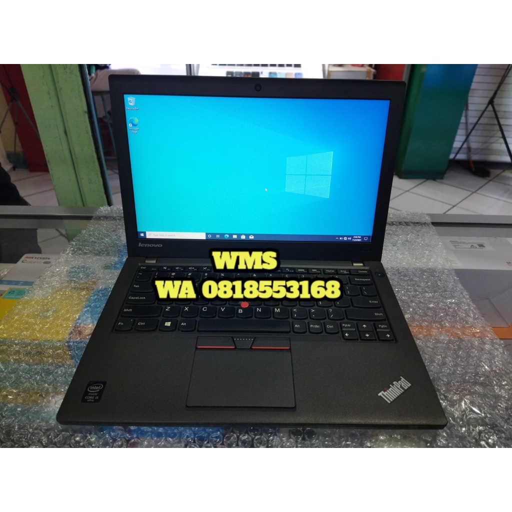 LENOVO X250 - LAPTOP COREi5 SECOND KONDISI MULUS 98%