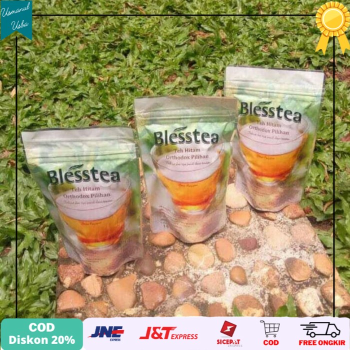 

◾COD◾ bless tea 70gram |teh hitam |teh bubuk |teh herbal