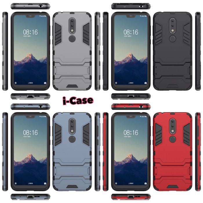 Hot Sale Nokia 6.1 Plus Case iron Armor - casing cover nokia 6.1 plus