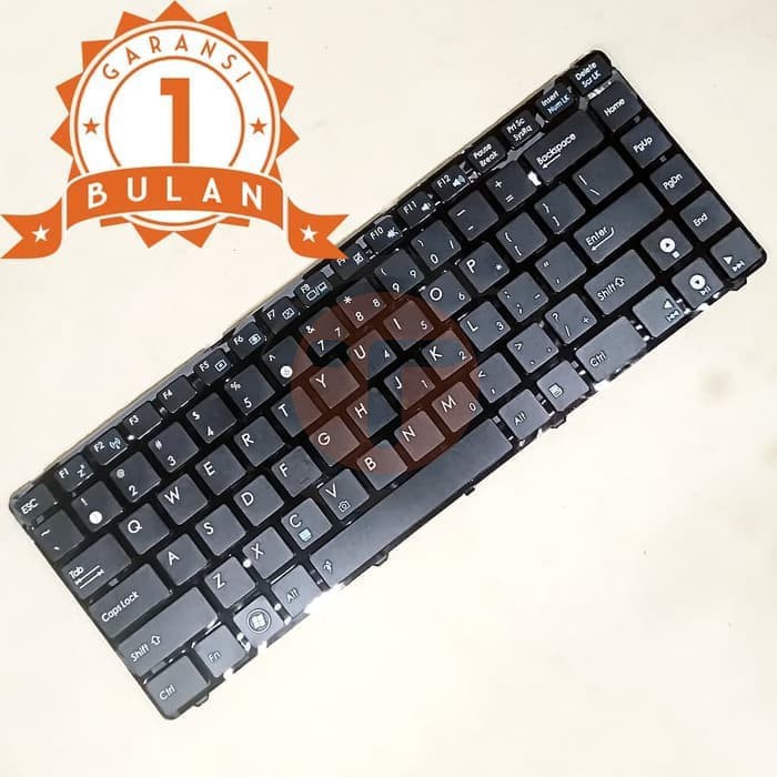 Keyboard Asus A43 A43S A43SJ Flexible Bengkok Black