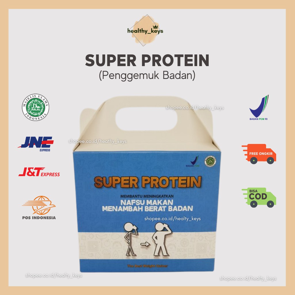 

SUPER PROTEIN | SUSU PENAMBAH BERAT BADAN