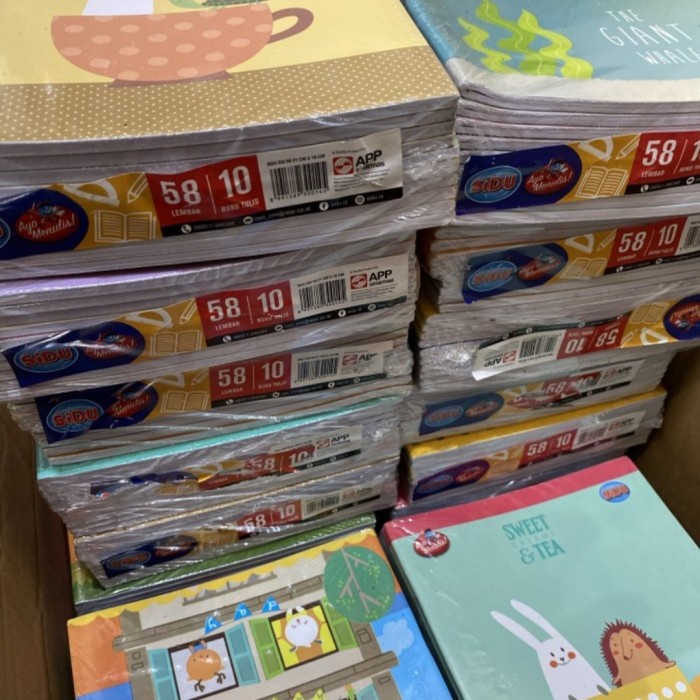 

Terlaku buku tulis sidu 58 lembar 1 pack 10 pcs