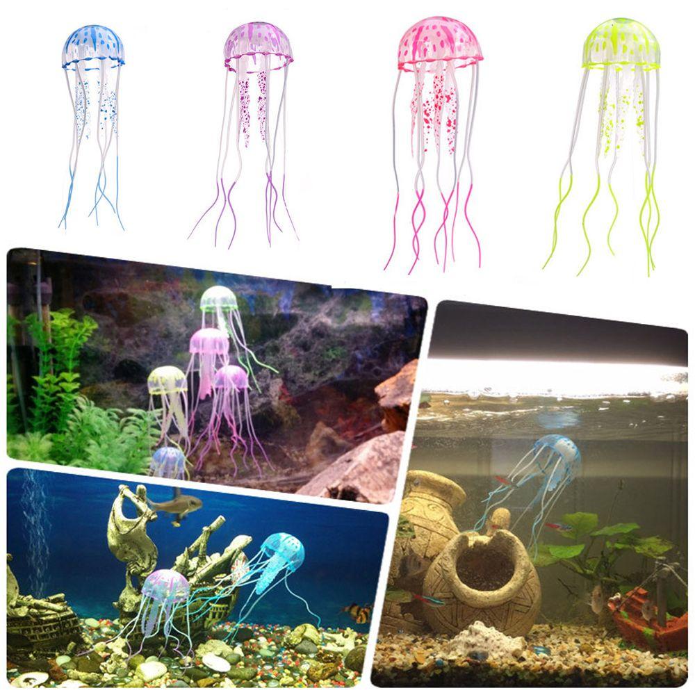 TOP Artificial Jellyfish Hot Vivid Home &amp; Living Fish Tank Ornament