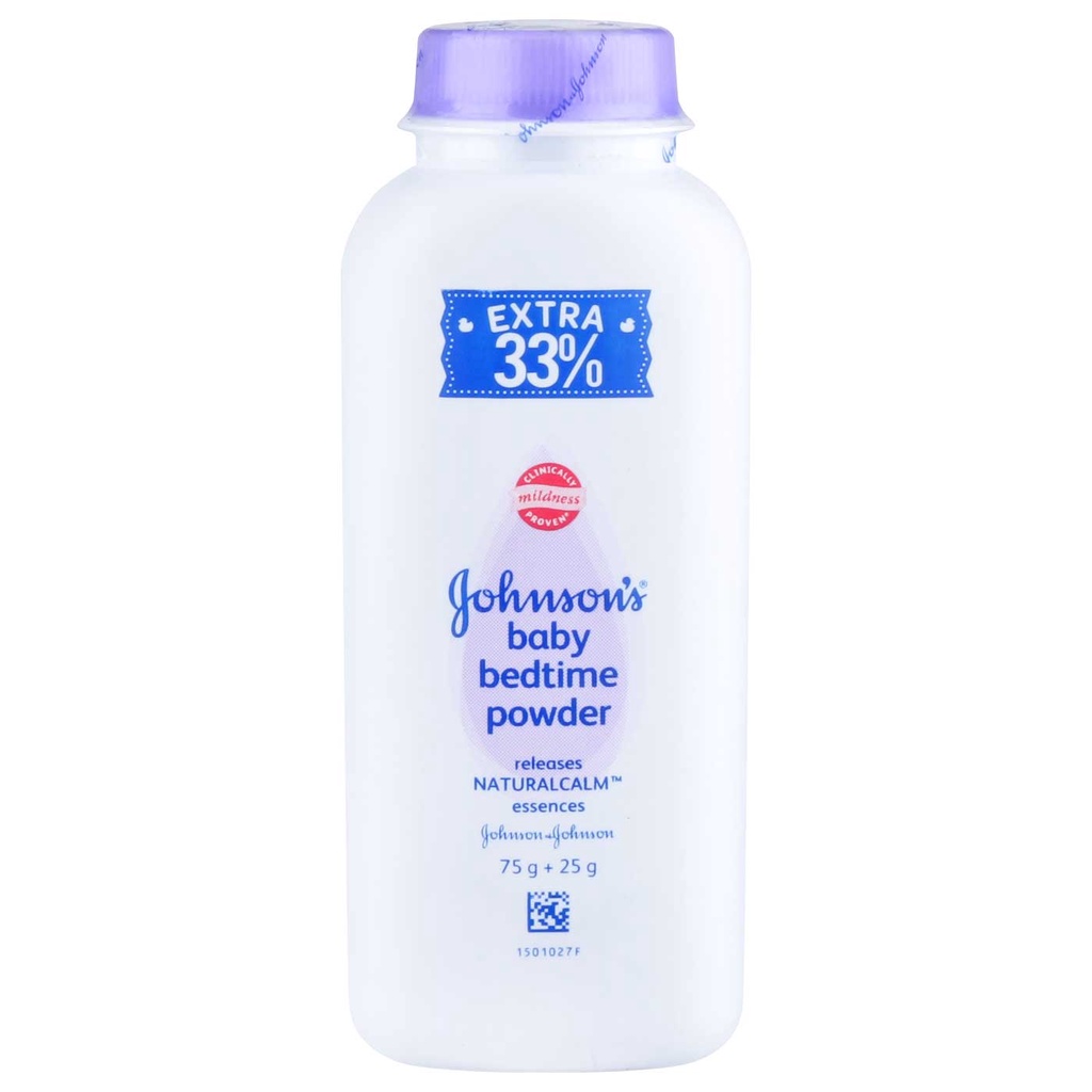 JOHNSONS BABY POWDER 75GR+25GR