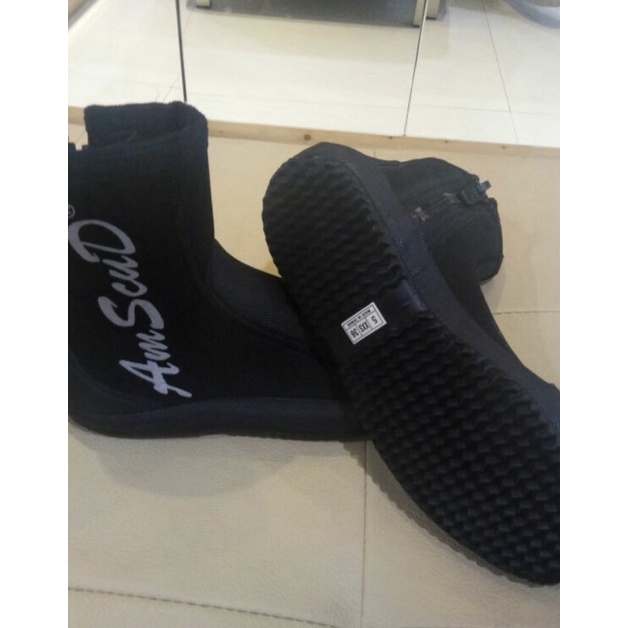 Sepatu Karang Alat Selam Booties Amscud Navi