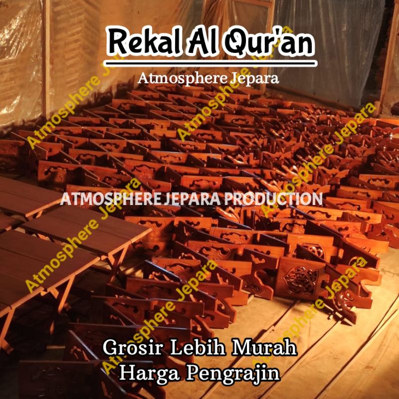Meja Al Quran / Tatakan Al Quran / Rekal Al Quran Grosir Asli Jepara