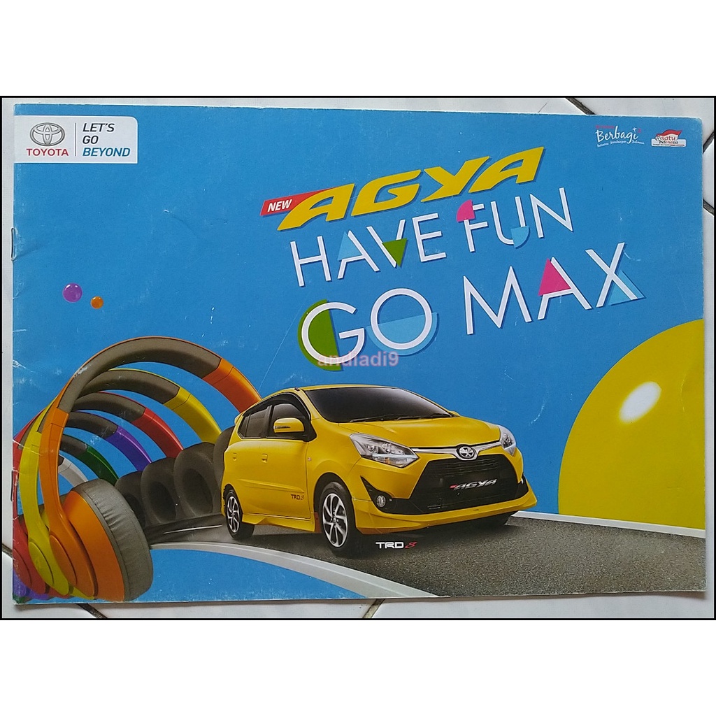 BROSUR MOBIL TOYOTA  NEW AGYA