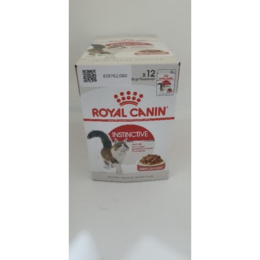 ROYAL CANIN INSTINCTIVE JELLY/GRAVY POUCH 85GR (1BOX) ISI 12PCS