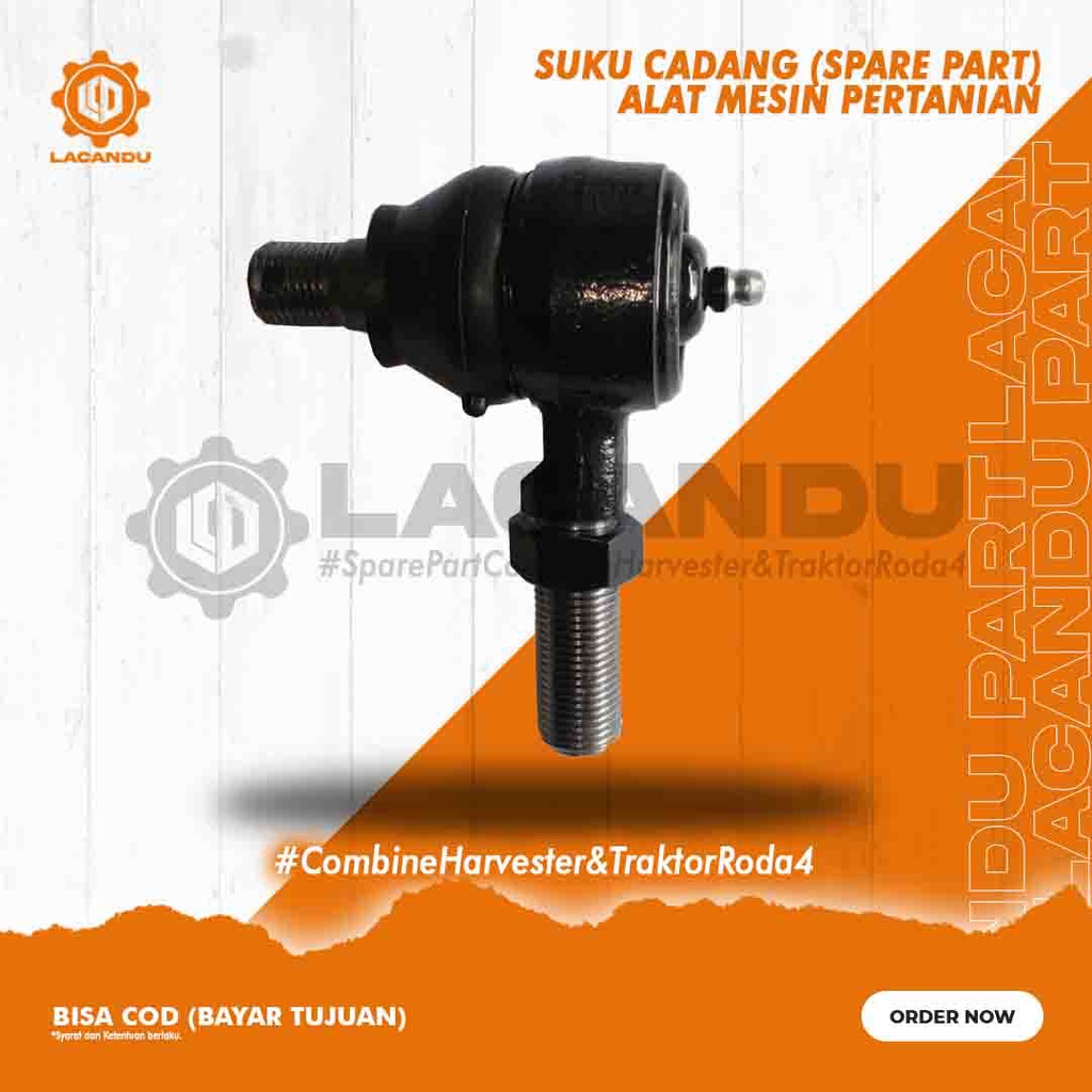 Y ASSY TIE ROD RH (KANAN) 393-494 TRAKTOR YANMAR 1A8310-12510 FOR TRAKTOR RODA 4 LACANDU PART