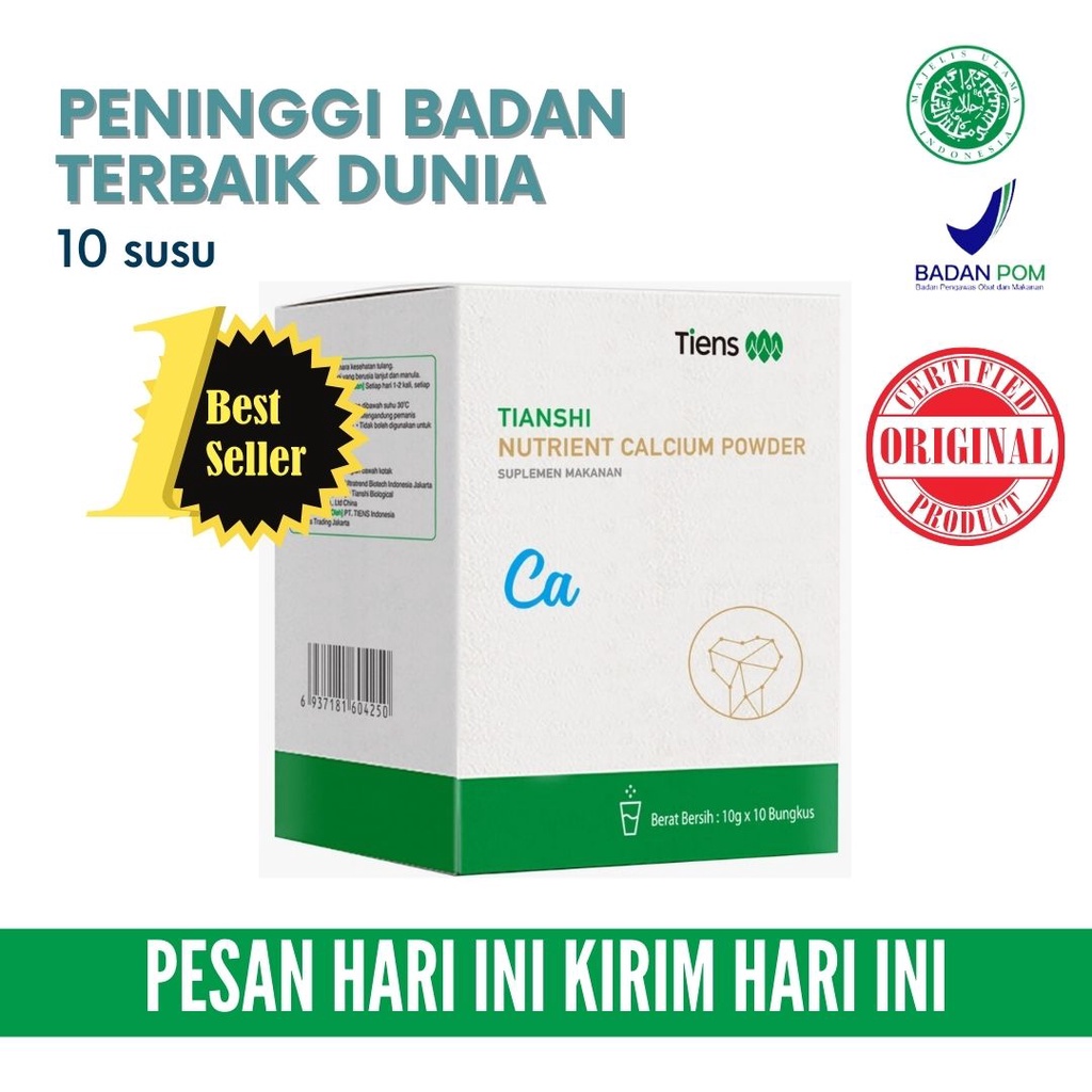 

Nutrient Calcium Powder (NHCP) KALSIUM TERBAIK DUNIA