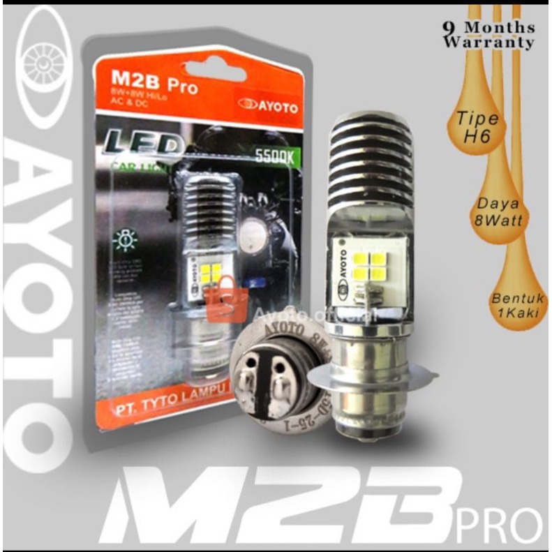 BOHLAM LED AYOTO M2B PRO ( ORIGINAL ) ( BEBEK / MATIC )